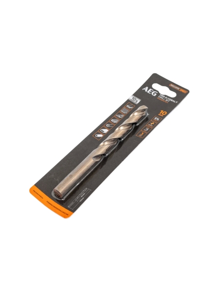 Сверло по металлу HSS-Co (10х87х133 мм) AEG AAKHSSCBT10-0 4932479340
