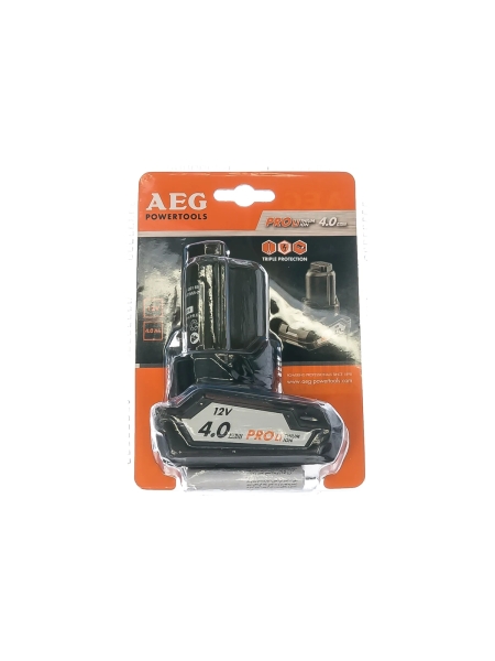 Аккумулятор L1240R Pro Li-ion (12 В; 4 A*ч) AEG 4932430166