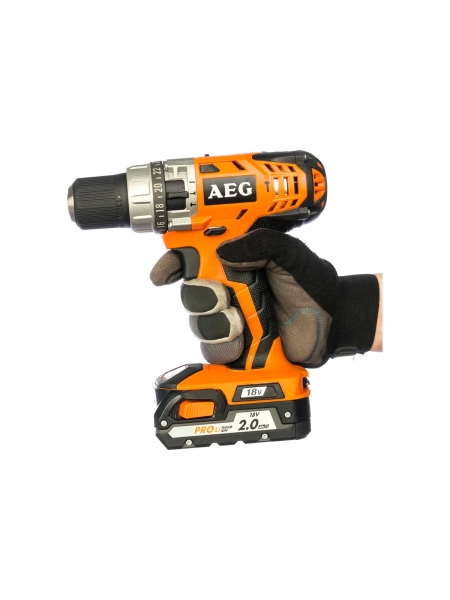 Аккумуляторная дрель AEG BSB 18C LI-202C 443980