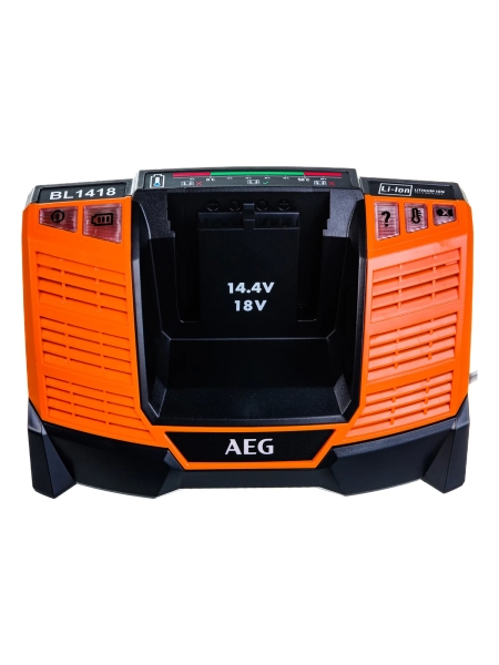 Набор 2 аккумулятора (Li-Ion, 18В, 4 Ач)+зарядное устройство SETLL1840BL AEG 4932464157