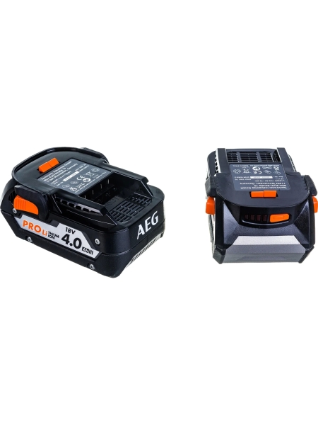 Набор 2 аккумулятора (Li-Ion, 18В, 4 Ач)+зарядное устройство SETLL1840BL AEG 4932464157