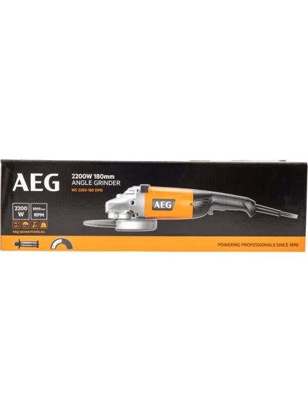 Угловая шлифмашина AEG WS 2200-180 DMS 4935428490