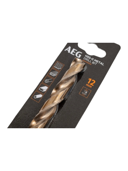 Сверло по металлу HSS-G (12х101х151 мм) AEG AAKHSSG12 4932479319