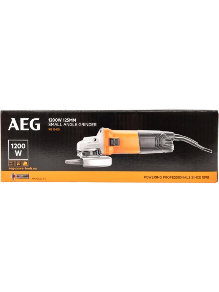 Угловая шлифмашина AEG WS12-125 4935451409