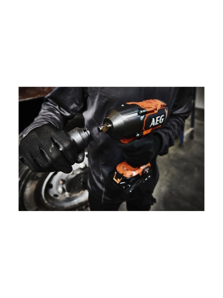 Бесщеточный ударный гайковерт AEG 18В BSS 18HTF12BL-0 4935493429