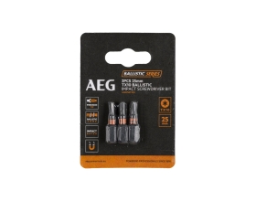 Биты ударные AAK253TX10 (3 шт; TX10; 25 мм) AEG 4932479173