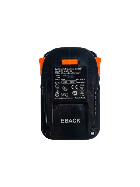 Аккумулятор L1840S 18В, 4Ач, Li-Ion AEG 4935478636