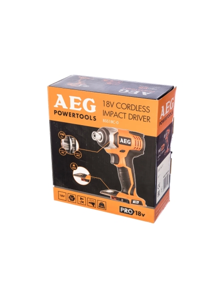 Аккумуляторный гайковерт AEG BSS 18C-0 428405