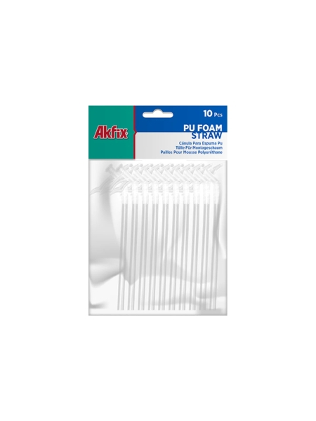Аппликаторы - трубочки для бытовой монтажной пены Akfix 10 шт XFS00