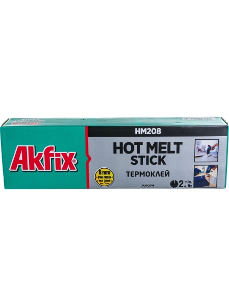 Термоклей HM208 (8 мм; 1 кг; 78 шт) Akfix GA120