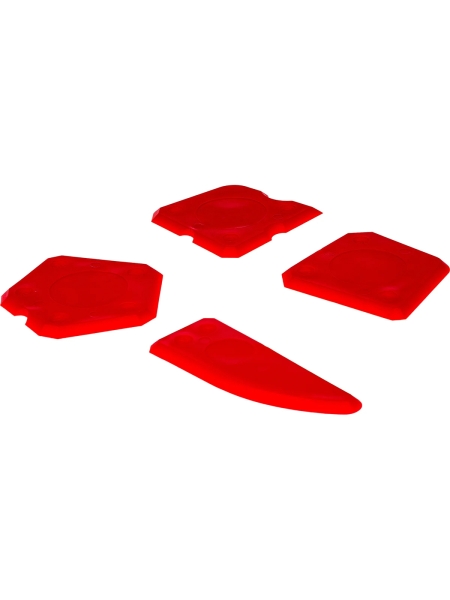 Набор шпателей для выравнивания и затирки герметиков  4 шт. Akfix BYM4