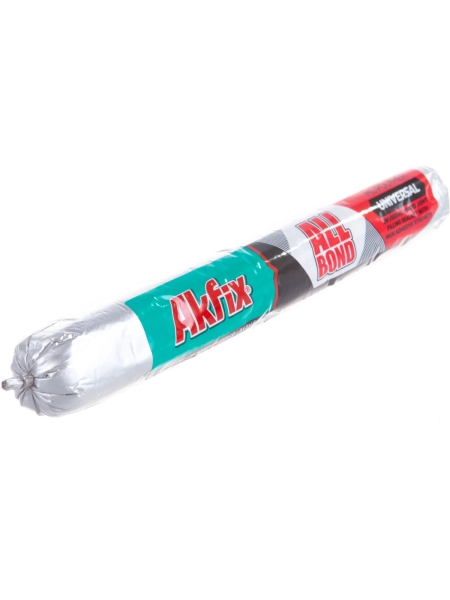 Универсальный клей-герметик на основе MS полимера Akfix AllBond Universal 45 Шор, белый, 600 мл AMS32