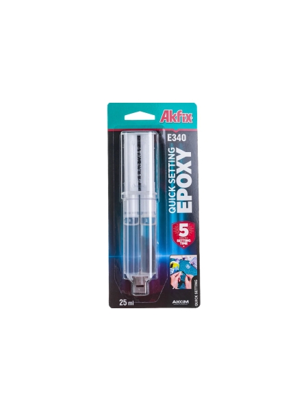 Универсальный эпоксидный клей Akfix E340 25 мл AKU474