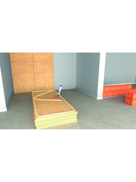 Клей-пена Akfix 967p быстрая, многоцелевая, 750 мл FA967