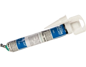 Универсальный силиконовый герметик Akfix 100E белый, 80 мл SA802