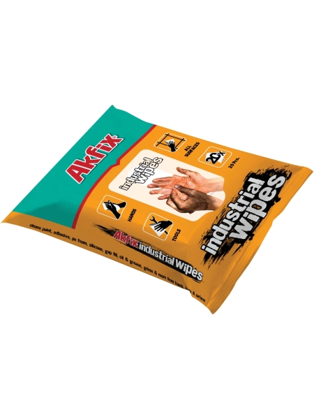 Промышленные индустриальные салфетки, 20 салфеток Akfix XTM00
