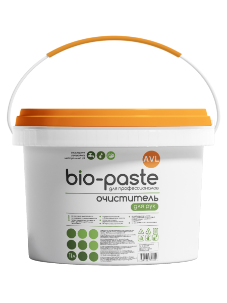 Паста для очистки рук от сильных загрязнений AVL 11 л