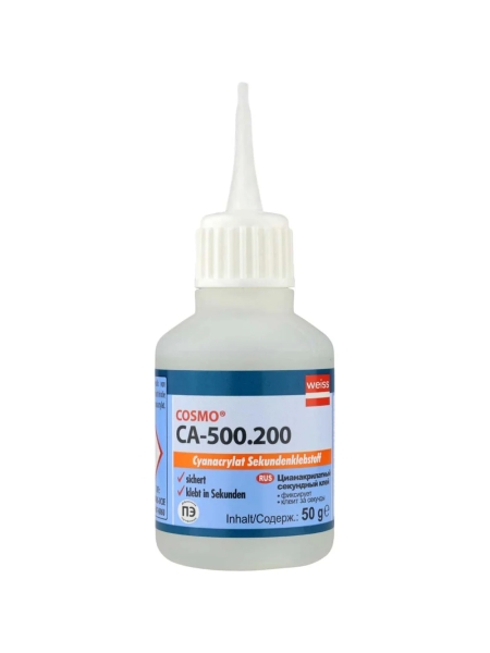 Цианоакрилатный клей CA-12 50 гр COSMO CA-500.200-(50)