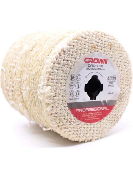 Щетка из холщовой ткани 110 мм Crown CAQ-H110