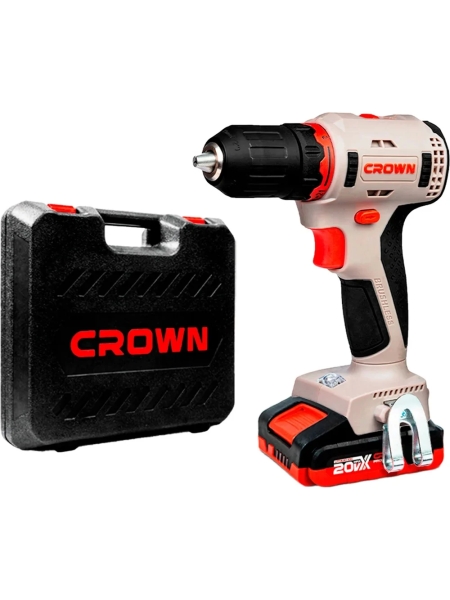 Аккумуляторный шуруповерт Crown bl CT21091HX-2 BMC