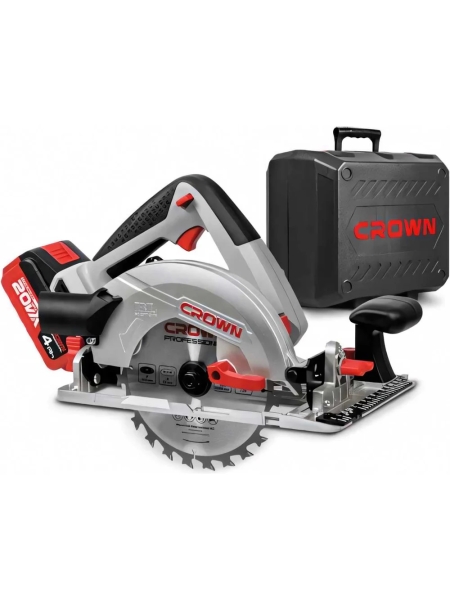 Аккумуляторная дисковая пила Crown CT25002-165HX-4 BMC