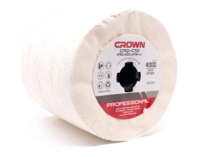Щетка полировальная из хлопчатобумажной ткани 110 мм Crown CAQ-C110