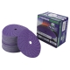 Круг шлифовальный c мультипылеотводом Purple P120, CERAMIC FILM Hookit CF775, 150 мм, 10 шт PROBOS 77586825