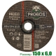 Круг зачистной абразивный 150x6.0x22.23 мм PROBOS PR3533