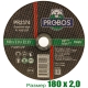 Круг отрезной абразивный 180x2.0x22.23 мм PROBOS PR2374