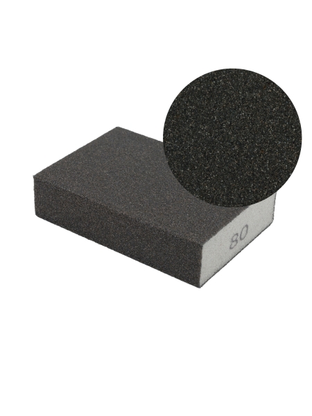 Губка абразивная шлифовальная Forming прямоугольный профиль 100x68x25 мм, P80 PROBOS GAP80