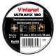Изолента виниловая VINTANET морозостойкая ULTRAFIX180 черная, рулон 19 мм х 20 м UF180BL1920