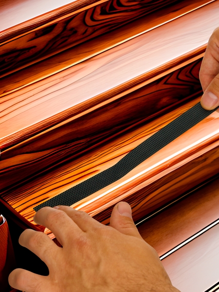 Противоскользящая лента VINTANET черная Extra, 20 мм х 3 м 665LB-3