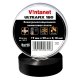 Изолента виниловая VINTANET морозостойкая ULTRAFIX180 черная, рулон 19 мм х 20 м UF180BL1920