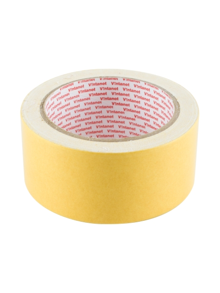 Лента клейкая двухсторонняя VINTANET  для ковровых покрытий и линолеума на тканевой основе, 48мм х 10м RT822