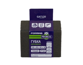 Губка абразивная шлифовальная Forming трапеция 100x90x65x26 мм, P120 PROBOS GAT120