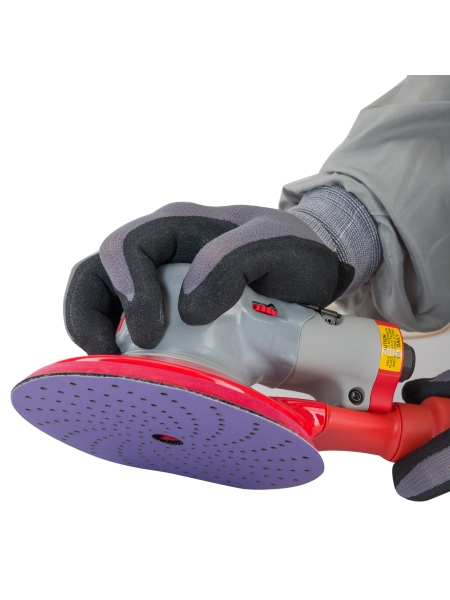 Круг шлифовальный c мультипылеотводом Purple PROBOS P400, CP737 CERAMIC Hookit, 150 мм, 10шт/уп 73751428