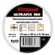 Изолента виниловая морозостойкая ULTRAFIX180 белая, рулон 19 мм х 20 м