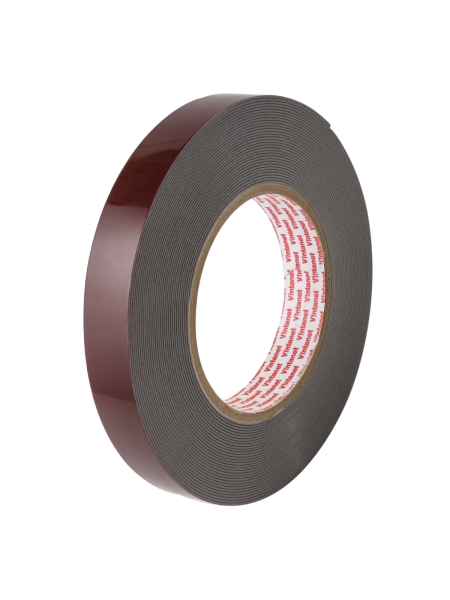 Акриловая двусторонняя клейкая лента VINTANET VN8049, цвет серый, 19 мм х 11 м VN80491911