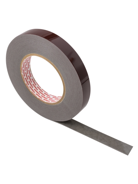 Акриловая двусторонняя клейкая лента VINTANET VN8049, цвет серый, 19 мм х 11 м VN80491911