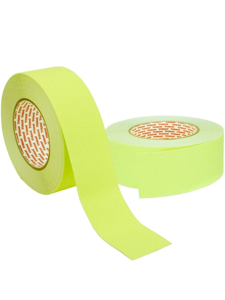 Противоскользящая флуоресцентная лента Vintanet ASF60, средней зернистости, лимонная, 48мм х 10м ASF604810G