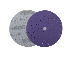 Круг шлифовальный c мультипылеотводом Purple P180, CERAMIC FILM Hookit CF775, 150 мм, 10 шт PROBOS 77564265