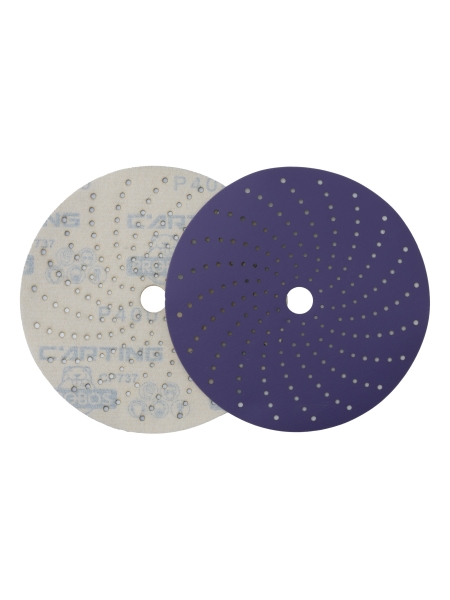 Круг шлифовальный c мультипылеотводом Purple PROBOS P400, CP737 CERAMIC Hookit, 150 мм, 10шт/уп 73751428