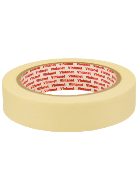 Малярная лента Vintanet 120С, MT611, 160 мкм, 24мм х 25м MT6112425