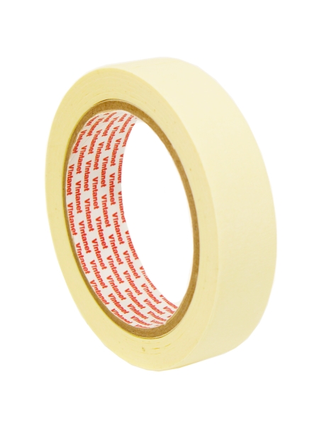 Малярная лента Vintanet 120С, MT611, 160 мкм, 24мм х 25м MT6112425