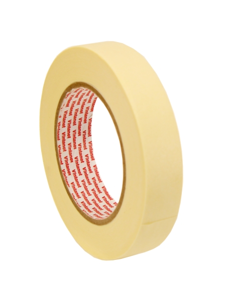 Малярная лента Vintanet 120С, MT611, 160 мкм, 24мм х 50м MT6112450