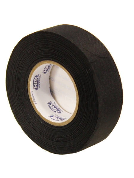 Лента тканевая изоляционная 19мм х 25м черная