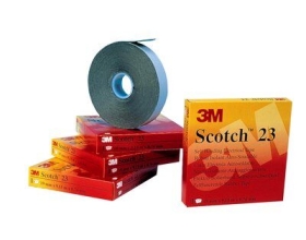 Лента самослипающаяся резиновая Scotch 23, рулон 25 мм х 9,1 м