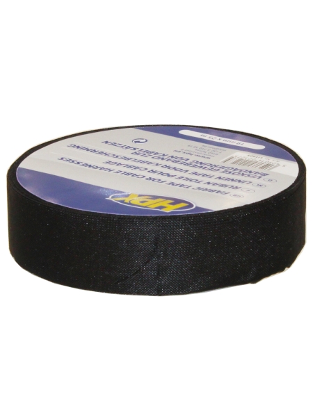Лента тканевая изоляционная 19мм х 25м черная