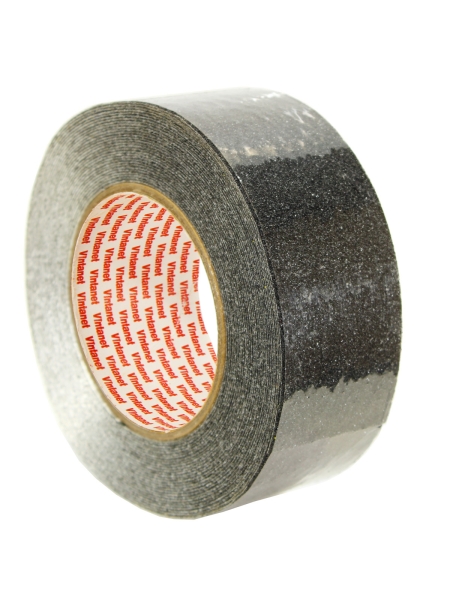 Противоскользящая лента на алюминевой основе Vintanet ASA60, средней зернистости, черная, 50мм х 10м ASA605010B