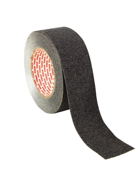 Противоскользящая лента на алюминевой основе Vintanet ASA60, средней зернистости, черная, 50мм х 10м ASA605010B